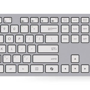 KEYBOARD +MOUSE WRL OPT. W5000/WHITE 90XB0430-BKM3A0 ASUS