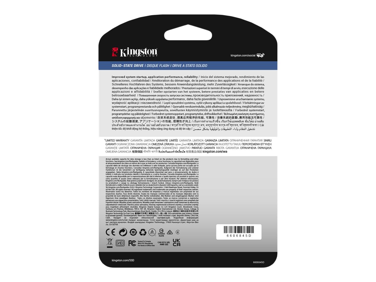 KINGSTON 960GB DC600M 2.5inch SATA3 SSD — изображение 2
