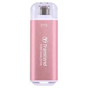 External SSD|TRANSCEND|ESD300|2TB|USB-C|3D NAND|Write speed 950 MBytes/sec|Read speed 1050 MBytes/sec|TS2TESD300P