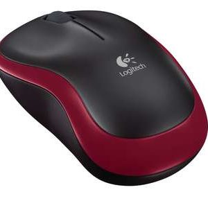 LOGI M185 Wireless Mouse RED EWR2