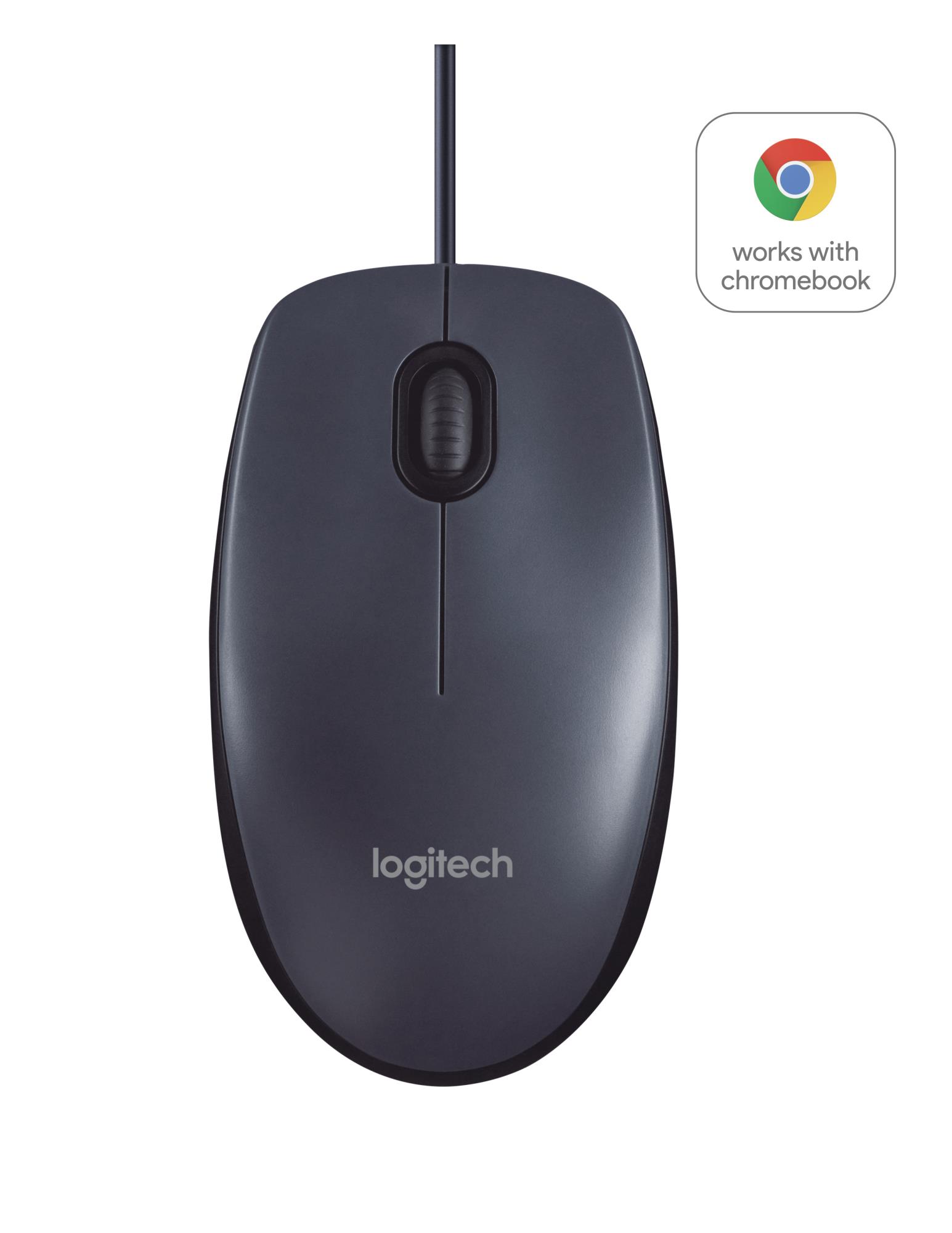 MOUSE USB OPTICAL B100/BLACK OEM 910-003357 LOGITECH - Image 5
