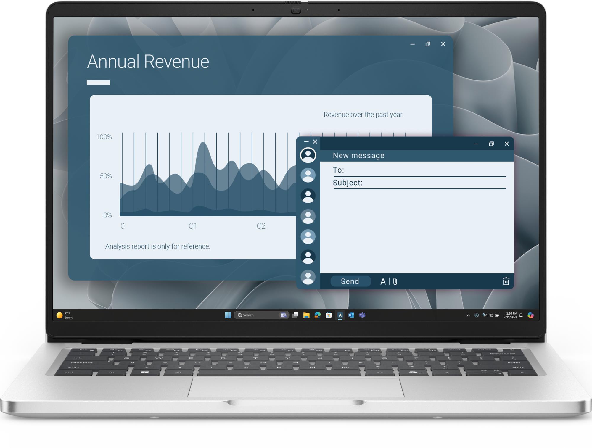 Notebook|DELL|Pro|14|PC14255|CPU AMD Ryzen AI 7 PRO|350|2000 MHz|14"|1920x1200|RAM 16GB|DDR5|5600 MHz|SSD 1TB|AMD Radeon(TM) 840M|Integrated|ENG|Windows 11 Pro|Silver|1.36 kg|BTO603_PC14255_EMEA - Image 3