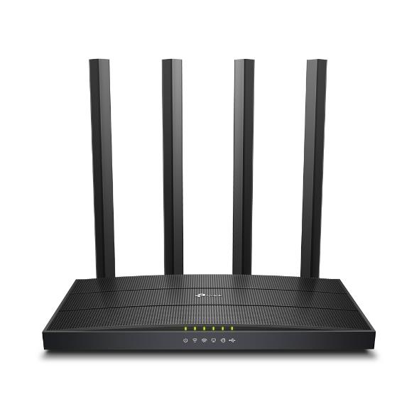 Wireless Router|TP-LINK|Wireless Router|1167 Mbps|IEEE 802.11n|IEEE 802.11ac|USB 2.0|1 WAN|4x10/100/1000M|Number of antennas 4|ARCHERC6U - Pilt 3