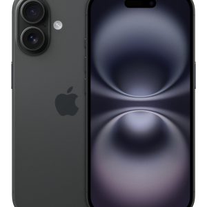 MOBILE PHONE IPHONE 16/256GB BLACK MYEE3 APPLE