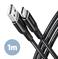 CABLE USB-C TO USB2.0 1M/BLACK BUCM-AM10AB AXAGON - Pilt 2