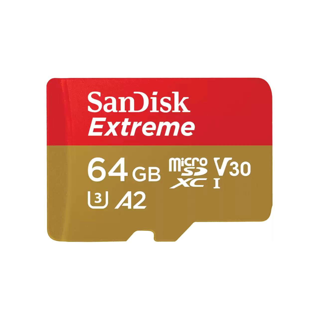MEMORY MICRO SDXC 64GB UHS-I/W/A SDSQXAH-064G-GN6MA SANDISK - Pilt 3