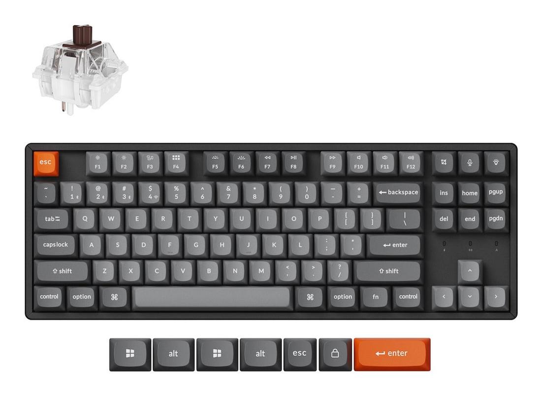 KEYBOARD WRL K8 MAX RGB/BLACK K8M-J3 KEYCHRON — изображение 3