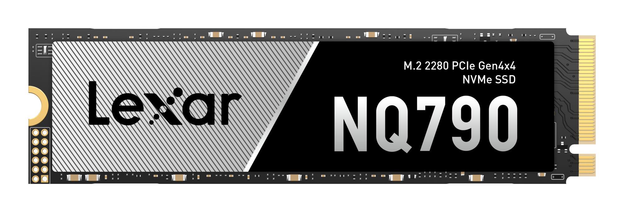 SSD|LEXAR|600 TBW ressurss|MTBF 1 500 000 h|Lugemiskiirus 7200 MB/s|Kirjutamiskiirus 4400 MB/s|NVMe Jah|PCI Express 4.0|M.2|512 GB|NQ790|LNQ790X512G-RNNNG