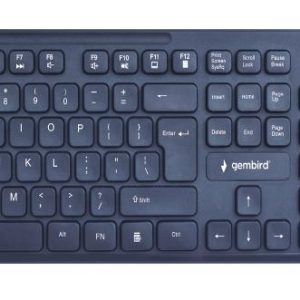 KEYBOARD +MOUSE WRL ENG/DESKTOP BK KBS-WCH-03 GEMBIRD