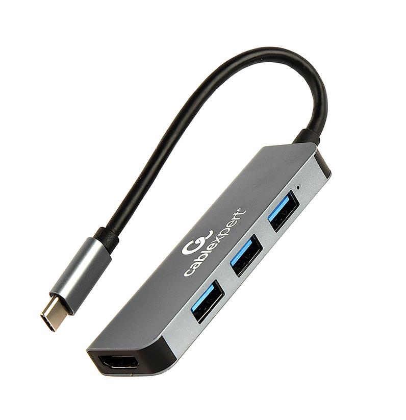 I/O ADAPTER USB-C TO HDMI/USB3/2IN1 A-CM-COMBO2-01 GEMBIRD — изображение 5