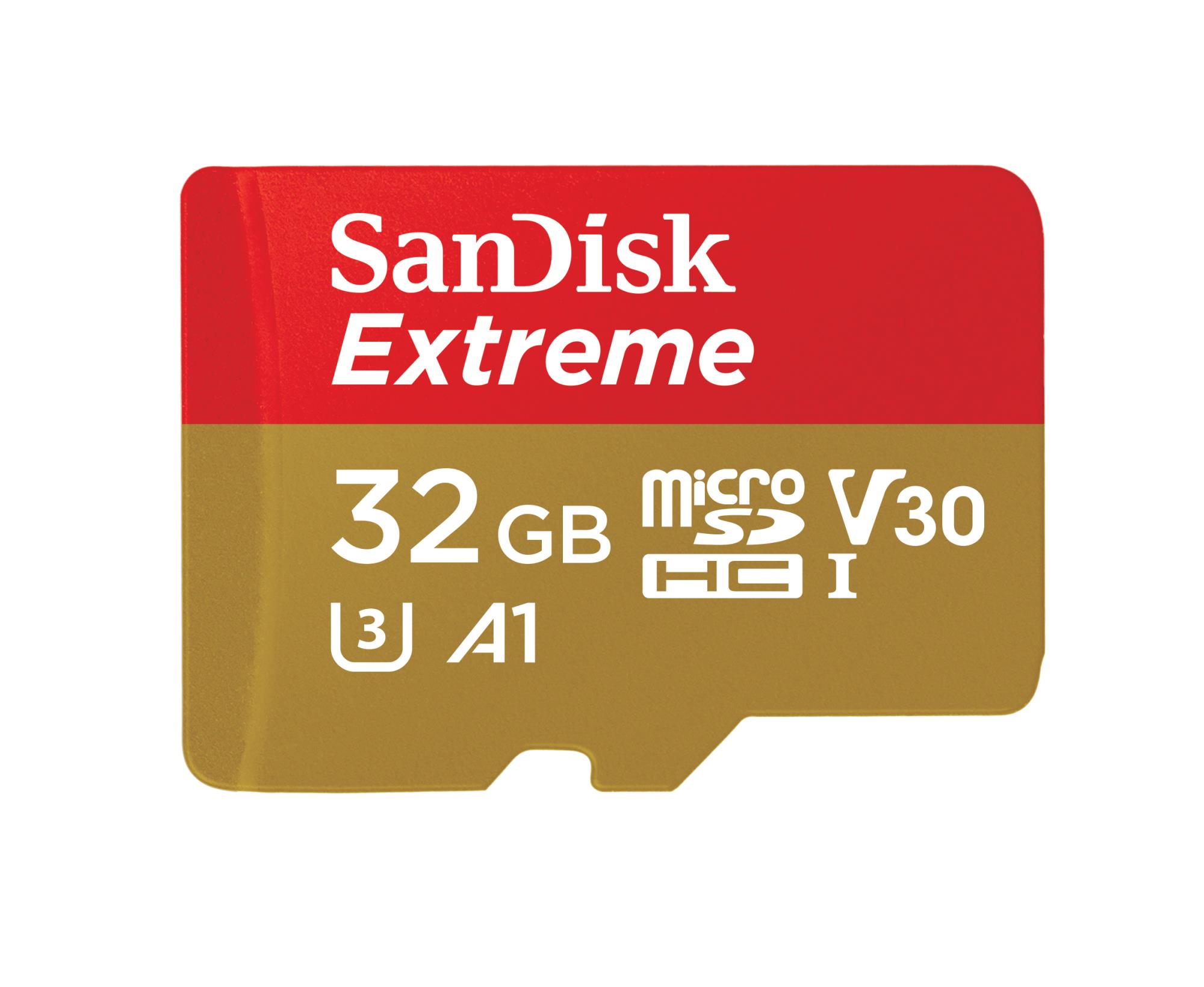 MEMORY MICRO SDHC 32GB UHS-I/W/A SDSQXAF-032G-GN6MA SANDISK — изображение 3
