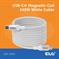 CABLE USB-C TO USB-C 2M/MAGNETIC WHITE CAC-3032 CLUB3D — изображение 2