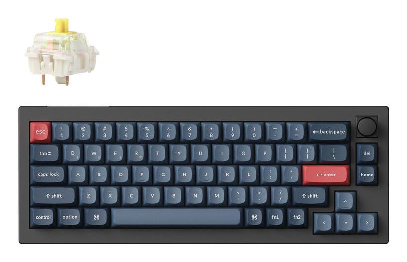 KEYBOARD WRL V2 MAX RGB/CARBON BLACK V2M-D4 KEYCHRON - Pilt 3