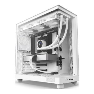 NZXT PC case H6 Flow white