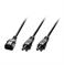 CABLE POWER IEC C14 TO/2 X IEC C5 2.5M 30370 LINDY - Image 2
