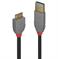 CABLE USB3.2 A TO MICRO-B 0.5M/ANTHRA 36765 LINDY - Image 2