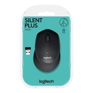 LOGI M330 Silent Plus Black - 2.4GHZ