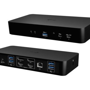 I-TEC USB-C/A Intelligent Dual DS+PD100W