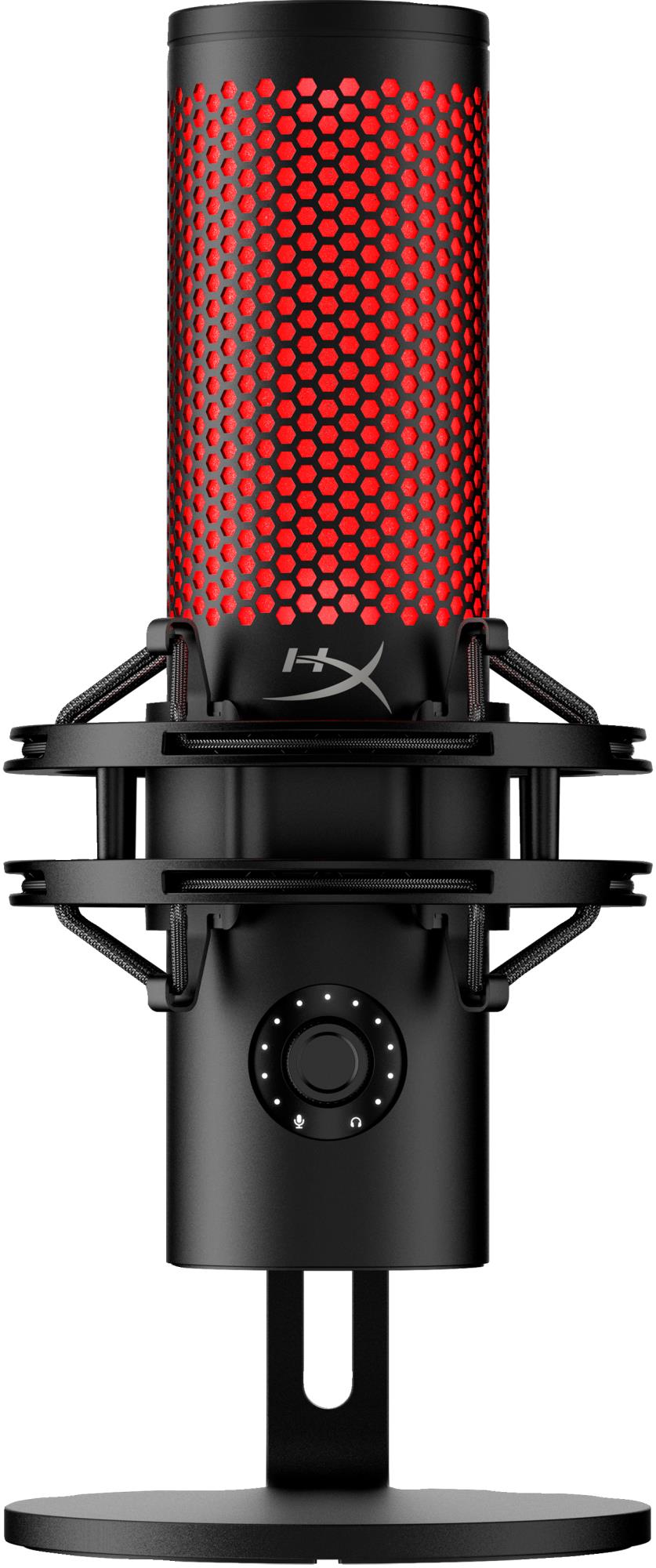 MICROPHONE HYPERX QUADCAST 2/BLACK 872V1AA HYPERX - Pilt 5