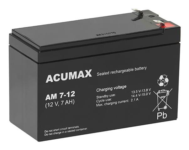 BATTERY 12V 7AH C20/AM7-12T2 EMU — изображение 5