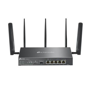 Wireless Router|TP-LINK|Omada 4G+ Cat6 AX3000 Gigabit VPN Router|Wi-Fi 6 (802.11ax)|Data speed 2402 Mbit/s|Ethernet WAN Yes|SIM card slot Yes|Ethernet LAN Yes|5xLAN ports|ER706W-4G