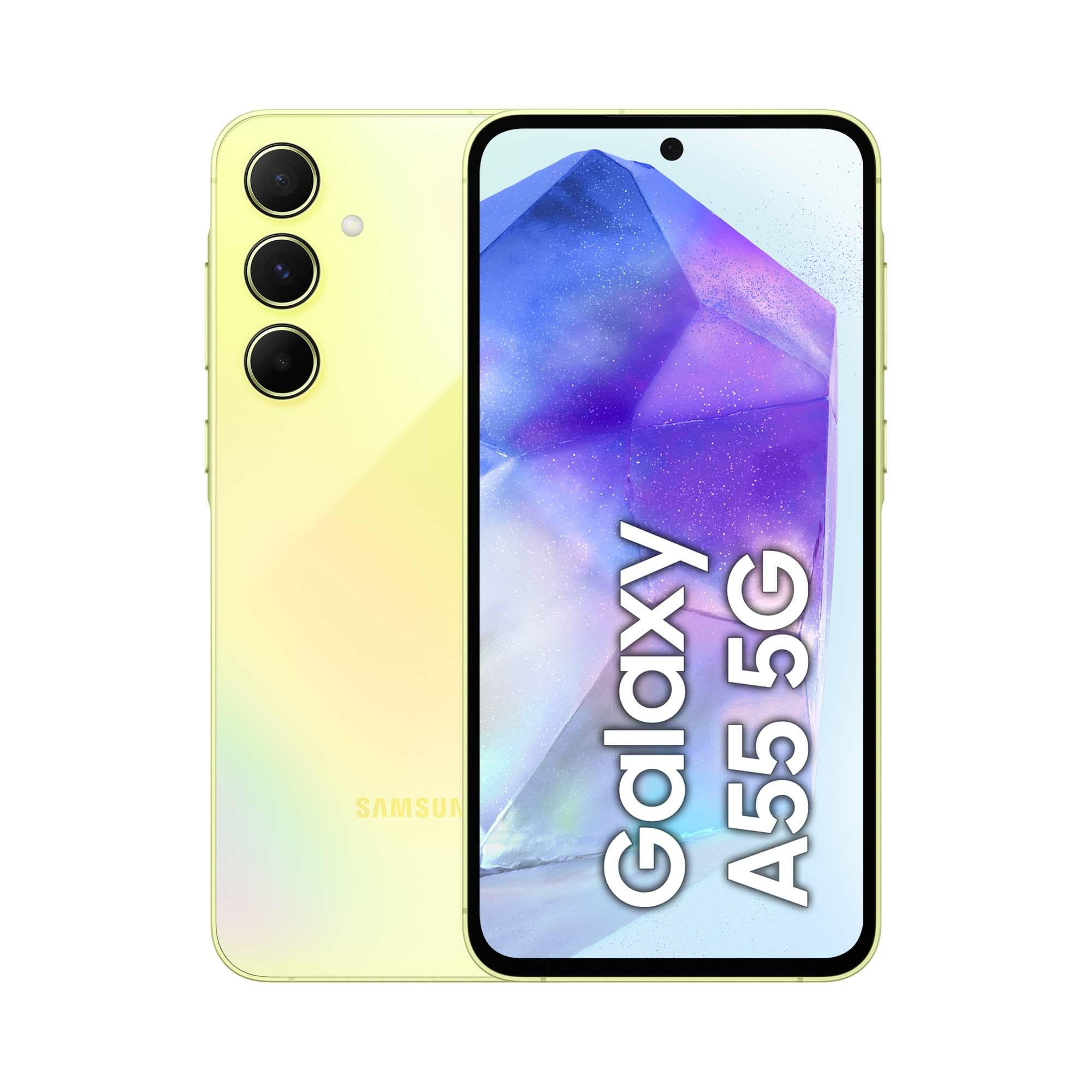 MOBILE PHONE GALAXY A55 5G/8/128GB LEMON SM-A556B SAMSUNG - Pilt 5