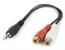 CABLE AUDIO 3.5MM TO 2RCA/SOCKET CCA-406 GEMBIRD - Pilt 2