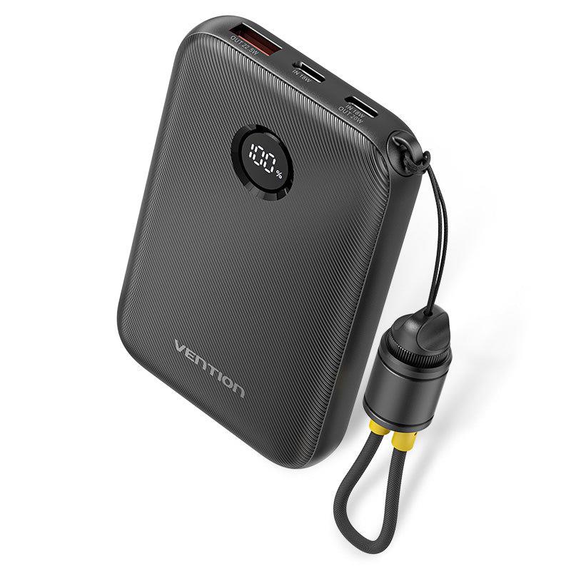 POWER BANK USB 10000MAH 22.5W/BLACK FKAB0-C VENTION - Image 5