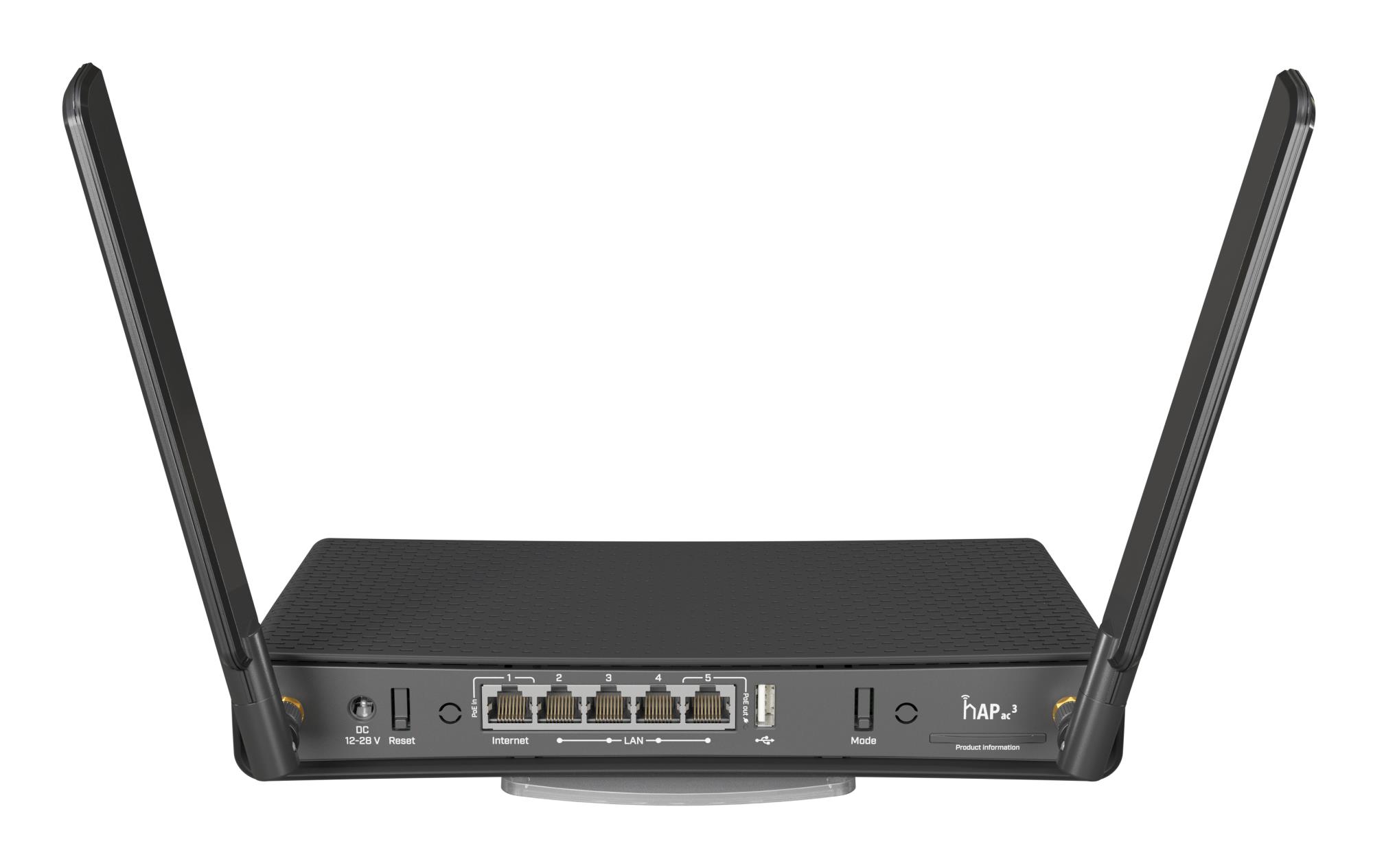 Wireless Router|MIKROTIK|Wireless Access Point|1200 Mbps|IEEE 802.3ac|USB 2.0|1 WAN|4x10/100/1000M|RBD53IG-5HACD2HND - Image 3