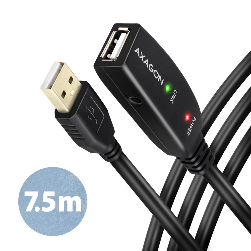 CABLE USB2.0 A-M/A-F ACTIVE/7M ADR-207 AXAGON - Pilt 3