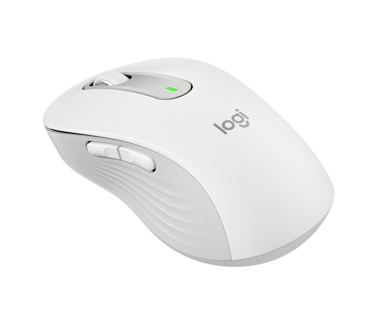 MOUSE USB OPTICAL WRL M650 L/WHITE LARG 910-006238 LOGITECH - Pilt 5