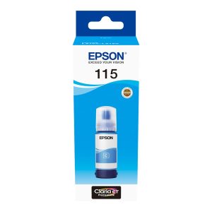 EPSON 115 EcoTank Cyan ink bottle