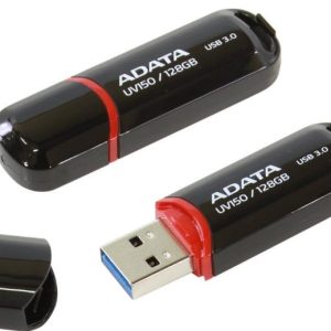 MEMORY DRIVE FLASH USB3 128GB/BLACK AUV150-128G-RBK ADATA