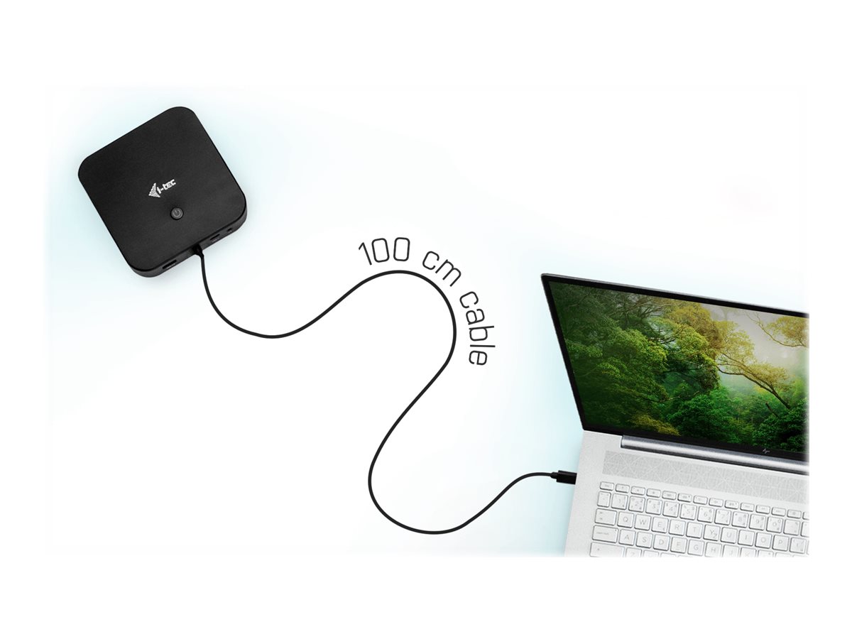 I-TEC USB-C Dual Display Docking Station - Image 4