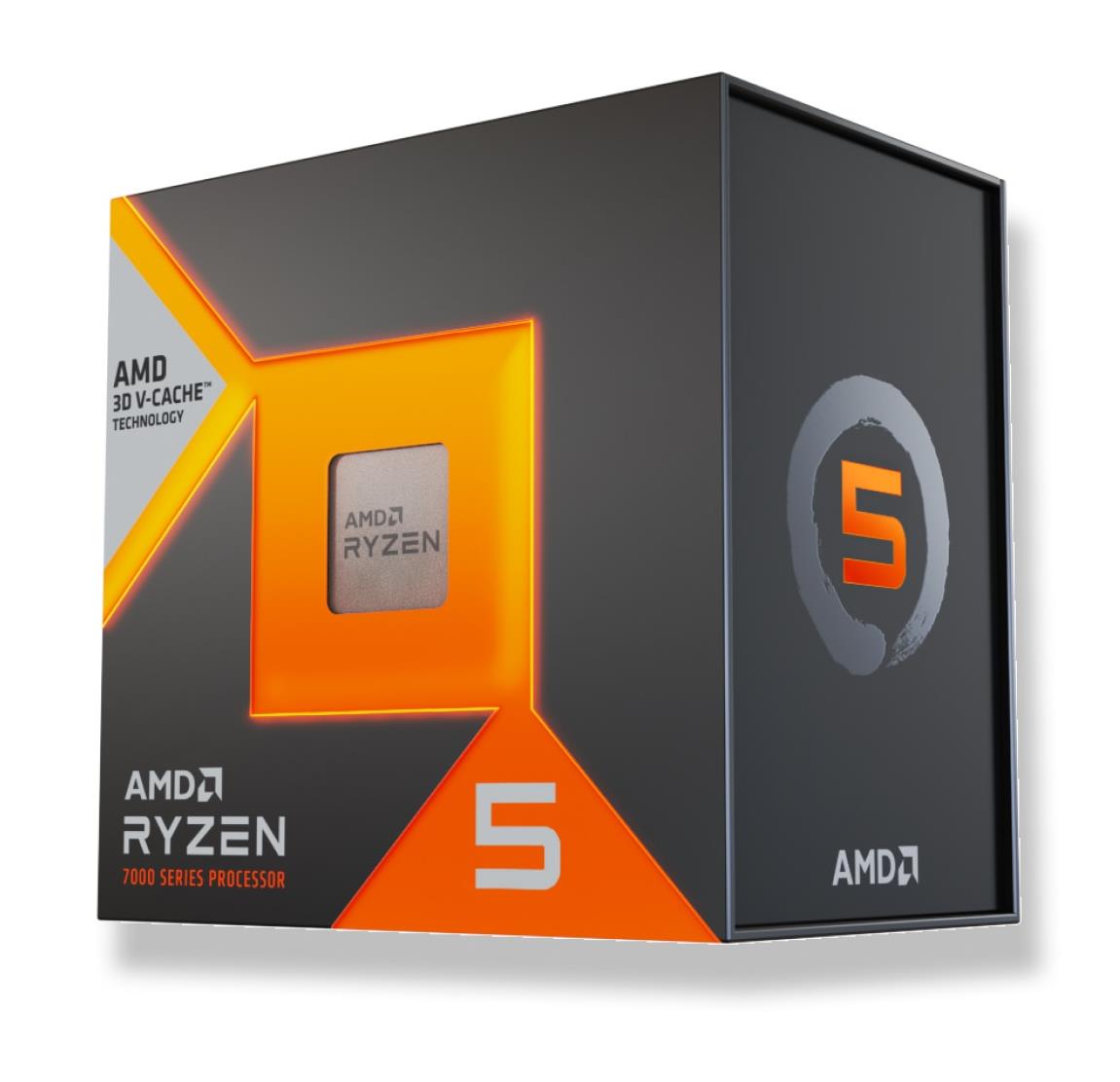 CPU|AMD|Desktop|AMD Ryzen 5|7500X3D|Raphael AM5|4000 MHz|Cores 6|96MB|Socket SAM5|65 Watts|GPU Radeon|BOX|100-100001904WOF - Image 3