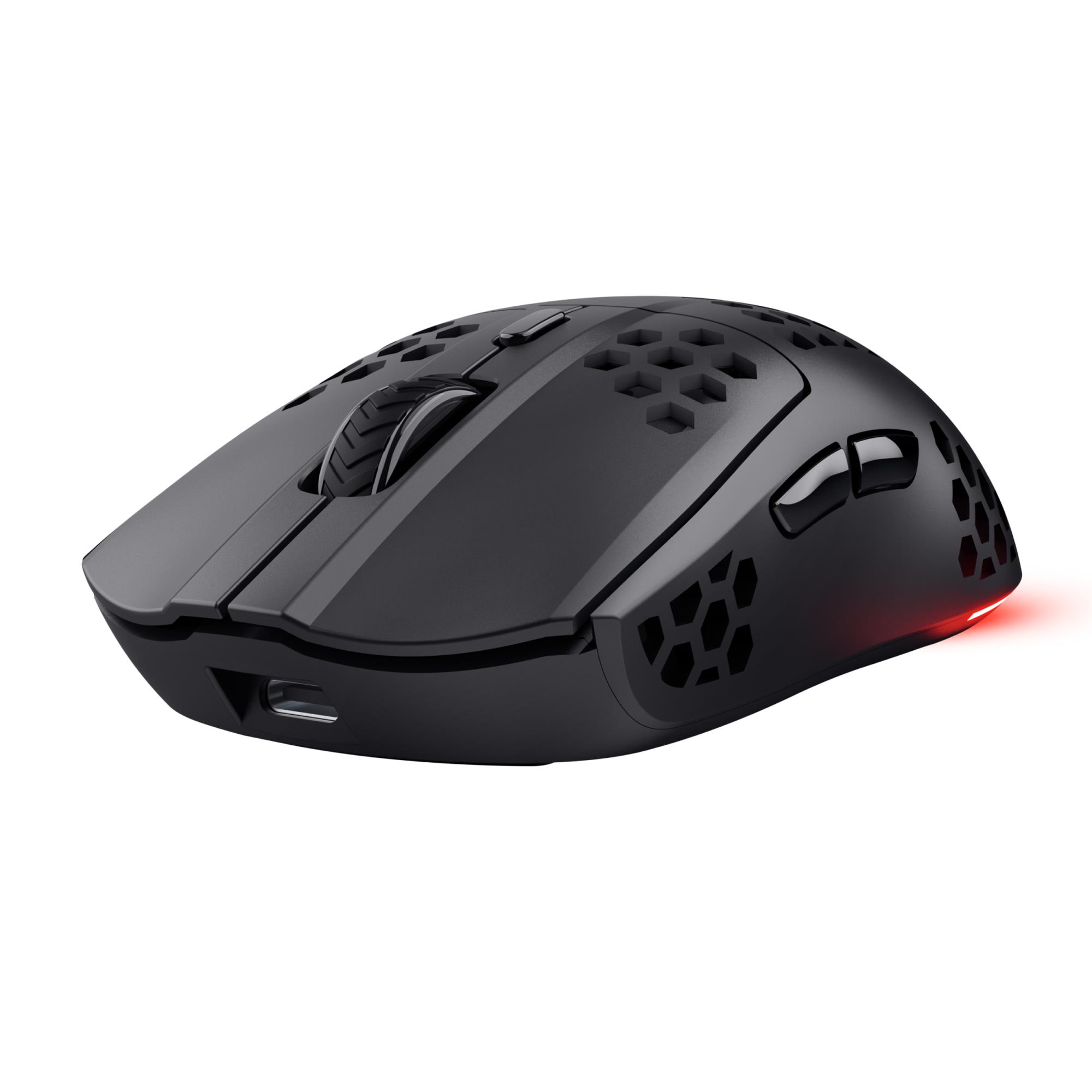 MOUSE USB OPTICAL WRL GXT929/HELOX LIGHTW BLK 25307 TRUST - Pilt 3