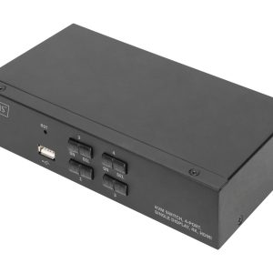 DIGITUS KVM Switch 2x1 HDMI 4-Port