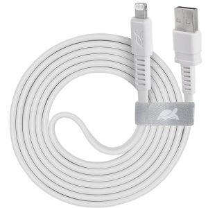 CABLE USB-A TO LIGHTNING 1.2M/WHITE PS6008 RIVACASE