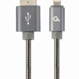 CABLE LIGHTNING TO USB2 1M/CC-USB2S-AMLM-1M-BG GEMBIRD