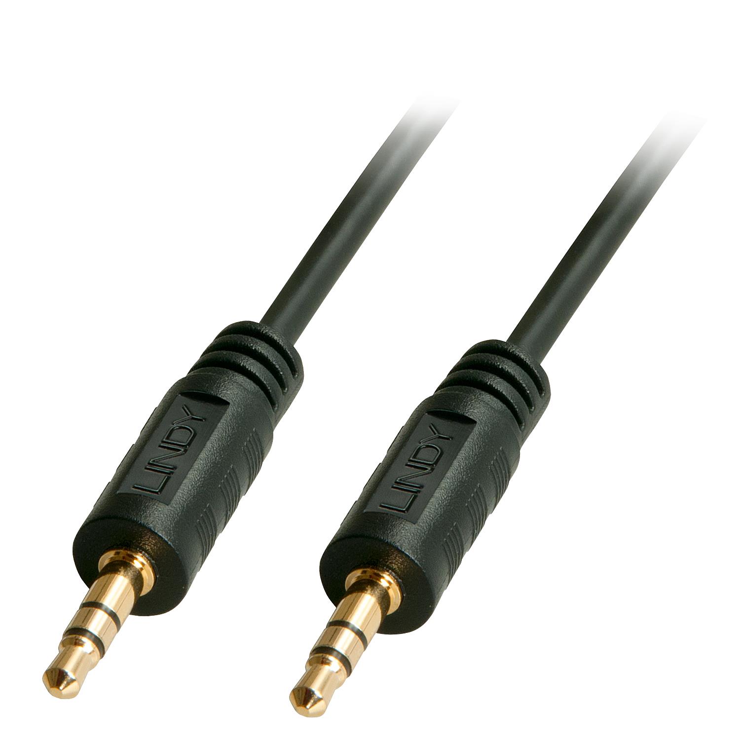 CABLE AUDIO 3.5MM 2M/35642 LINDY - Pilt 3