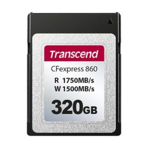 MEMORY COMPACT FLASH 320GB/CFE TS320GCFE860 TRANSCEND
