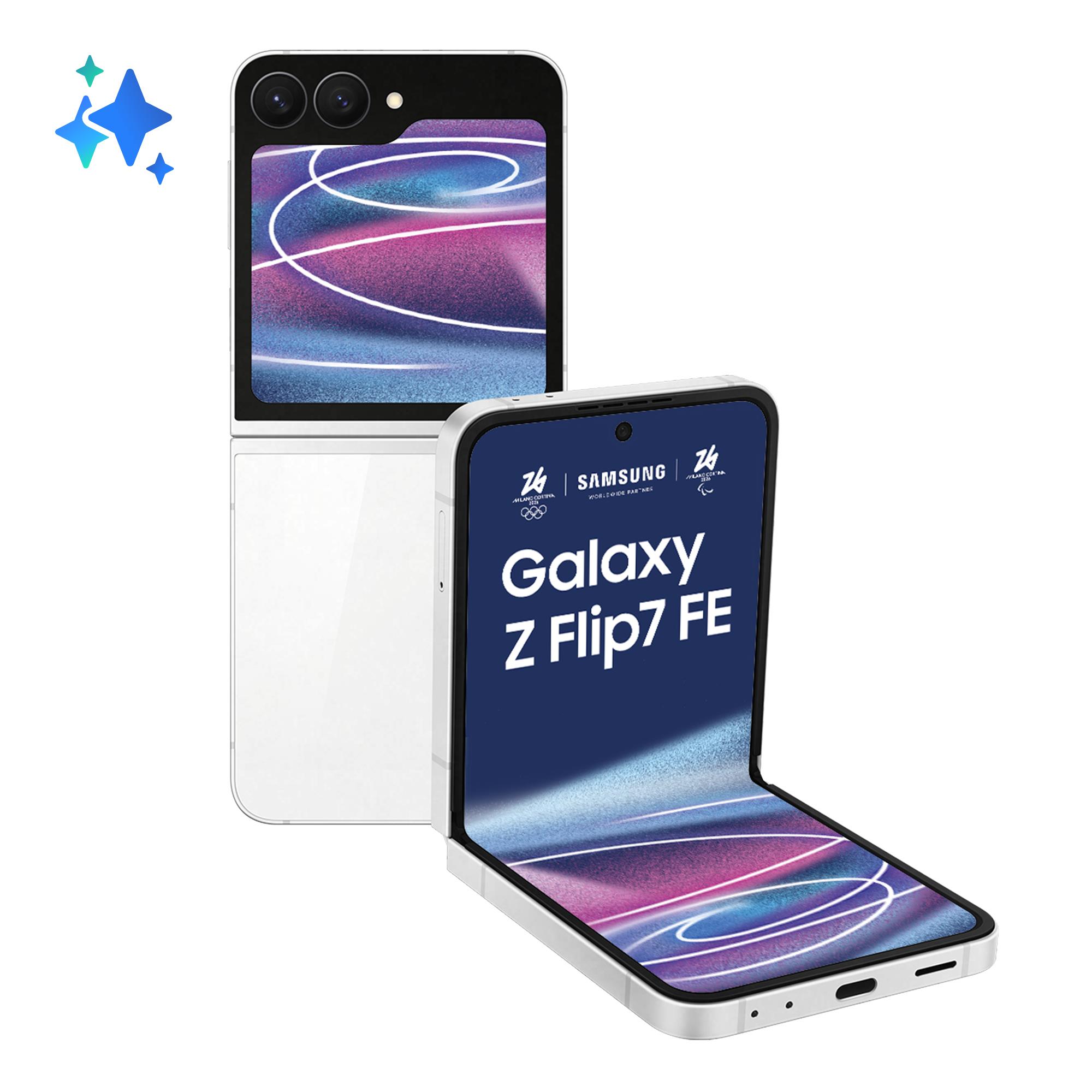 MOBILE PHONE GALAXY FLIP7 FE/256GB WHITE SM-F761B SAMSUNG - Pilt 3