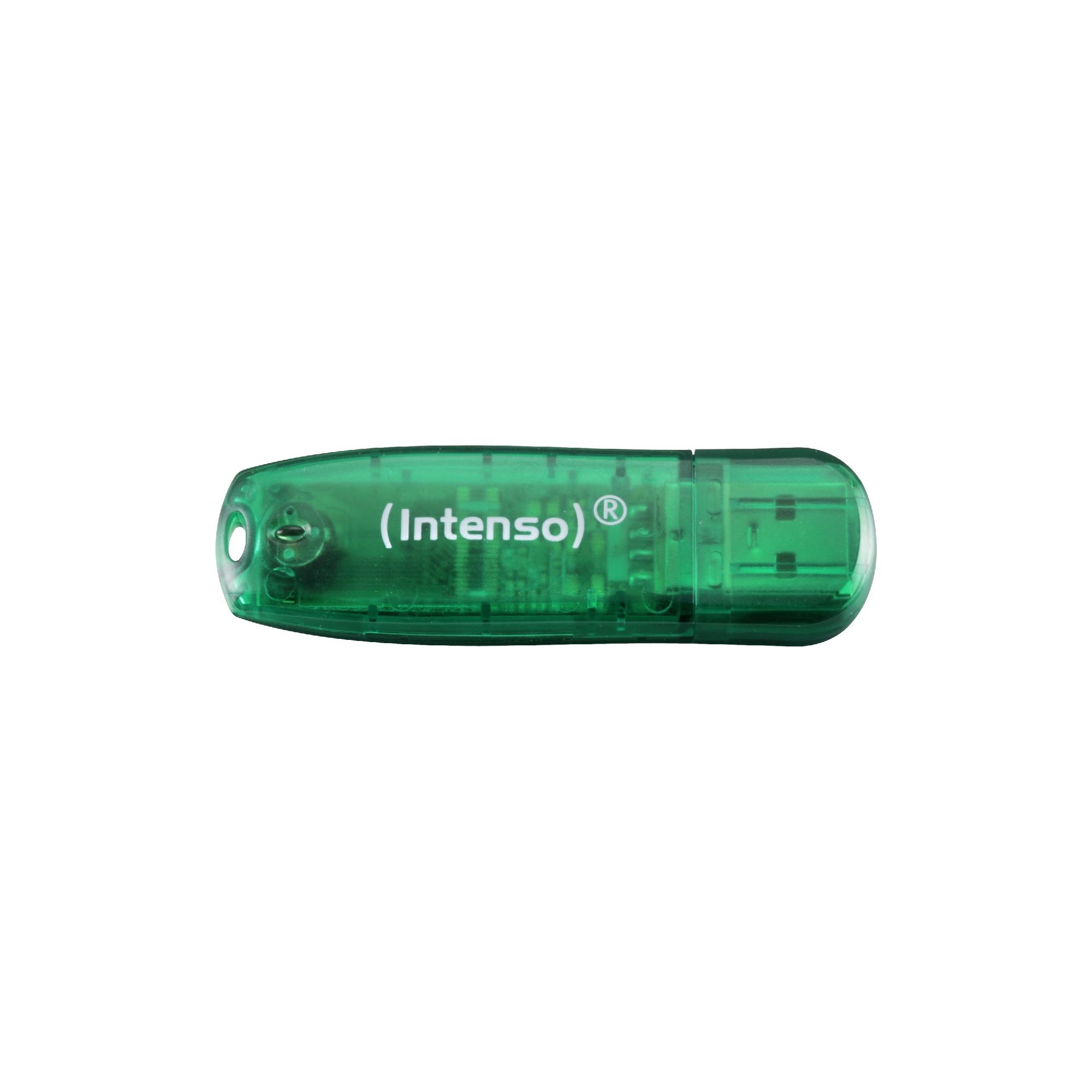 MEMORY DRIVE FLASH USB2 8GB/GREEN 3502460 INTENSO - Image 3