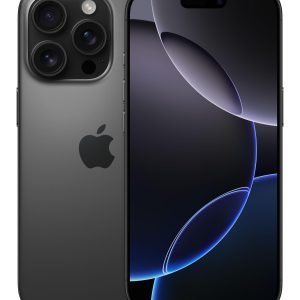 MOBILE PHONE IPHONE 16 PRO/128GB BLACK TITAN. MYND3 APPLE