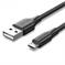 CABLE USB2.0 TO MICRO-B/0.5M BLACK CTIBD VENTION - Pilt 2