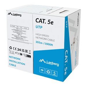 LANBERG LAN cable cat. 5E 305m solid CCA