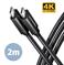 CABLE USB-C TO USB-C 2M 100W/BLACK BUCM32-CM20AB AXAGON - Pilt 4
