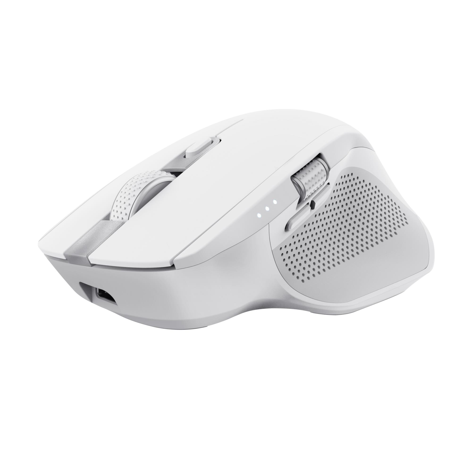 MOUSE USB OPTICAL WRL OZAA+/MULTI-CONNECT WHT 24935 TRUST — изображение 5
