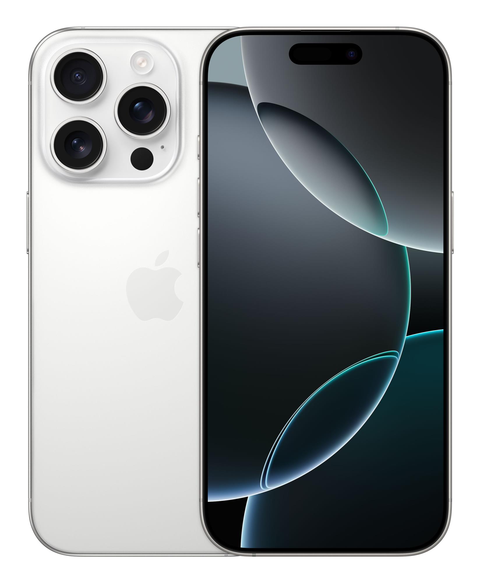 MOBILE PHONE IPHONE 16 PRO/128GB WHITE TITAN MYNE3 APPLE - Pilt 3