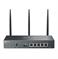 Wireless Router|TP-LINK|Omada AX3000 Gigabit VPN Router|Data speed 3000 Mbit/s|Ethernet WAN Yes|WAN connection type SFP|Ethernet LAN Yes|4xLAN ports|USB port Yes|ER706W — изображение 6